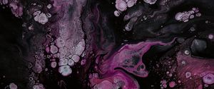 Preview wallpaper bubbles, stains, texture, liquid, dark