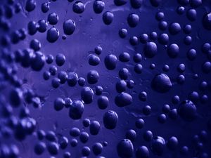 Preview wallpaper bubbles, surface, purple, blur