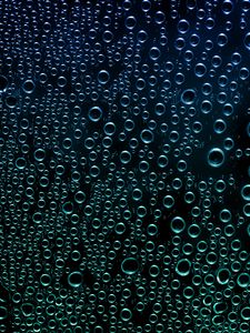 Preview wallpaper bubbles, water, black