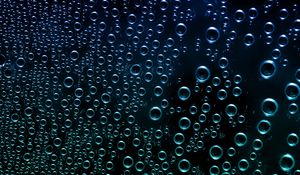 Preview wallpaper bubbles, water, black