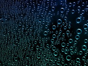 Preview wallpaper bubbles, water, black