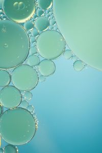 Preview wallpaper bubbles, water, blue, circles