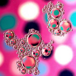 Preview wallpaper bubbles, water, blur, colorful