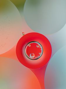 Preview wallpaper bubbles, water, circles, gradient
