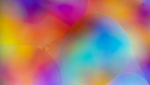 Preview wallpaper bubbles, water, colorful, gradient