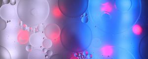 Preview wallpaper bubbles, water, gradient, abstraction, circles