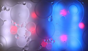Preview wallpaper bubbles, water, gradient, abstraction, circles