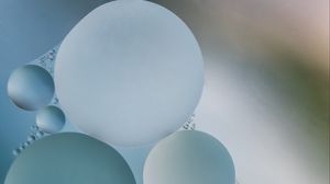 Preview wallpaper bubbles, water, liquid, faded