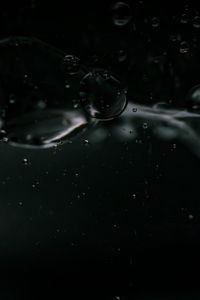 Preview wallpaper bubbles, water, liquid, dark, macro