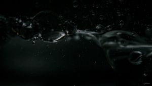 Preview wallpaper bubbles, water, liquid, dark, macro