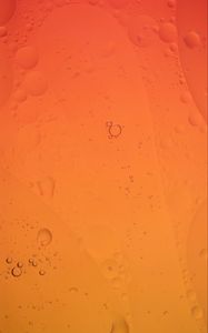 Preview wallpaper bubbles, water, orange