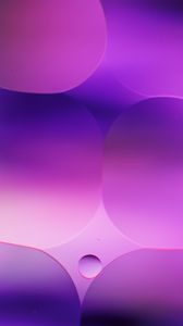 Preview wallpaper bubbles, water, purple, gradient
