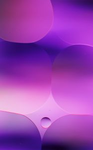 Preview wallpaper bubbles, water, purple, gradient