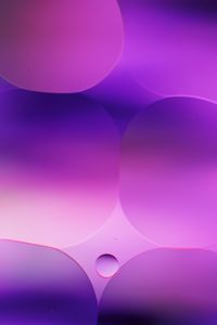 Preview wallpaper bubbles, water, purple, gradient