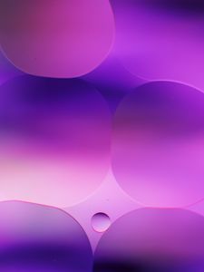 Preview wallpaper bubbles, water, purple, gradient