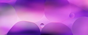 Preview wallpaper bubbles, water, purple, gradient