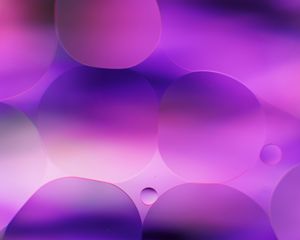 Preview wallpaper bubbles, water, purple, gradient