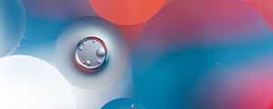 Preview wallpaper bubbles, water, round, gradient