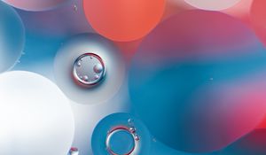 Preview wallpaper bubbles, water, round, gradient