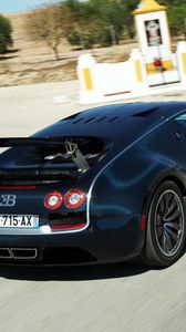 Preview wallpaper bugatti, bugatti veyron, rear view