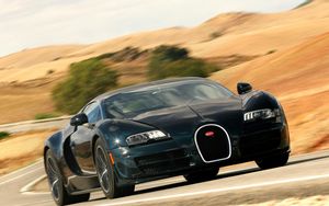 Preview wallpaper bugatti veyron, 16 4, sports car, front view