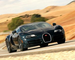 Preview wallpaper bugatti veyron, 16 4, sports car, front view