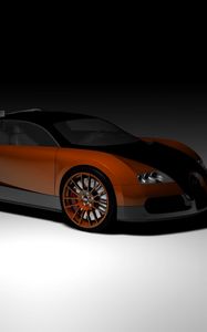 Preview wallpaper bugatti, veyron, concept, car, side view, shadow