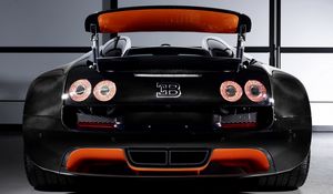 Preview wallpaper bugatti, veyron, grand sport, roadster, vitesse