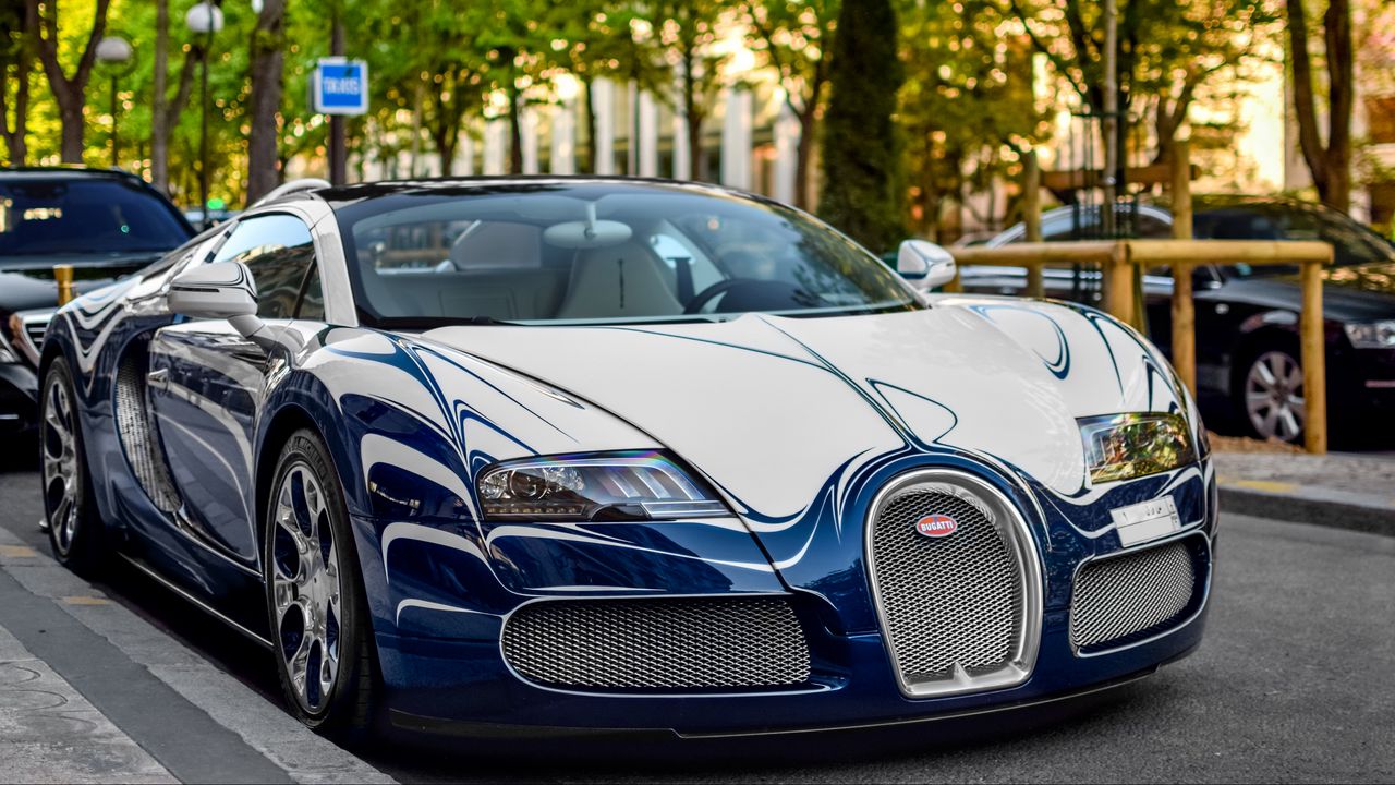 Wallpaper bugatti veyron, grand sport, sportcar, luxury