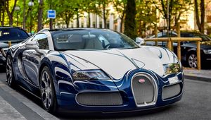 Preview wallpaper bugatti veyron, grand sport, sportcar, luxury
