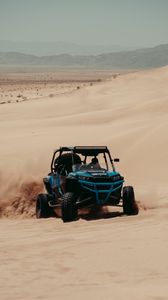 Preview wallpaper buggy, desert, sand, drift, off-road