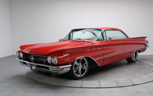 Preview wallpaper buick lesabre, retro, car, red, 1960