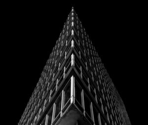 Preview wallpaper building, angle, architecture, minimalism, bw