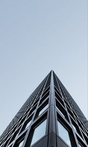 Preview wallpaper building, angle, bottom view, sky