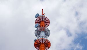 Preview wallpaper building, antenna, facade, sky