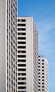 Preview wallpaper building, apartments, architecture, sky