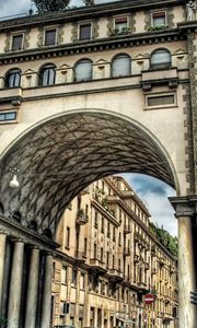 Preview wallpaper building, arch, stone, architecture, hdr