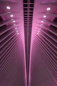 Preview wallpaper building, architecture, backlight, modern, purple