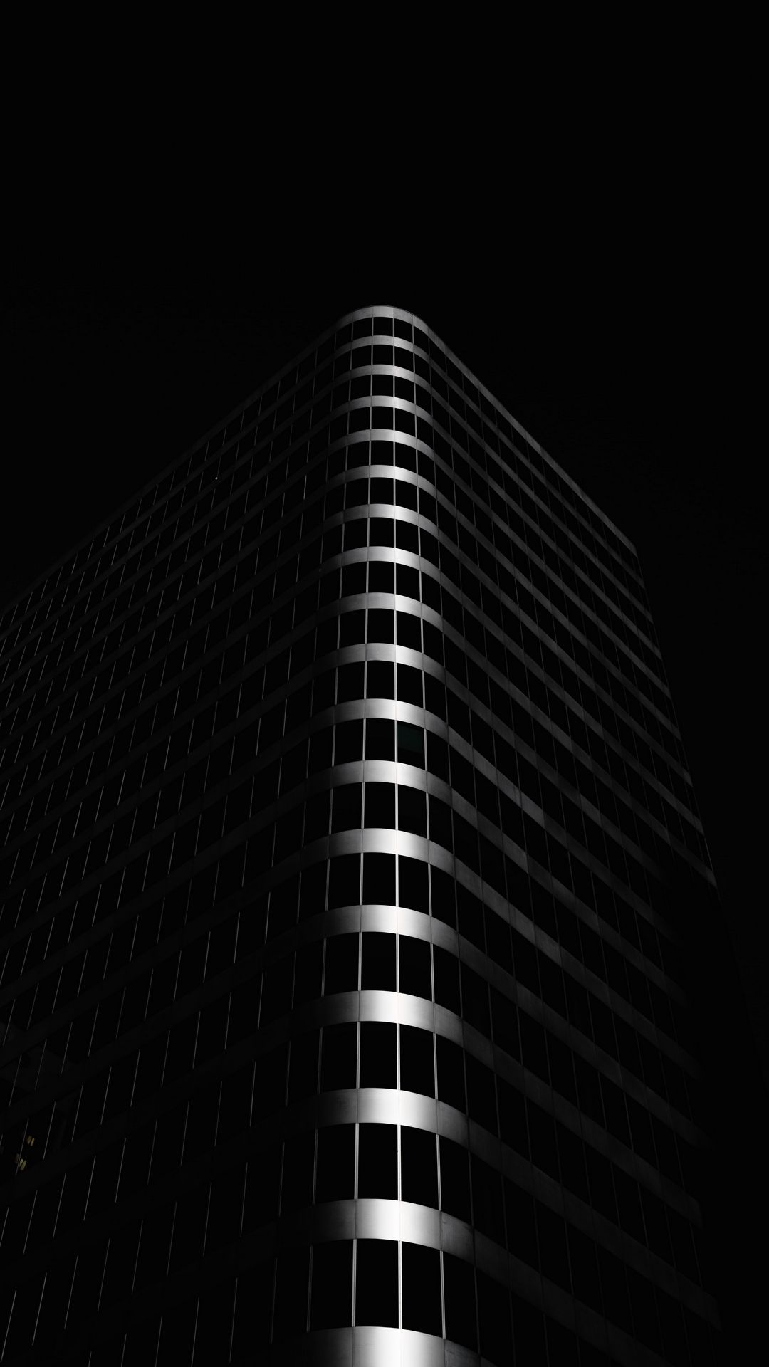 1080x1920 Wallpaper building, architecture, black, dark