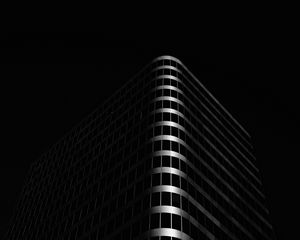 Preview wallpaper building, architecture, black, dark