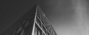 Preview wallpaper building, architecture, black and white