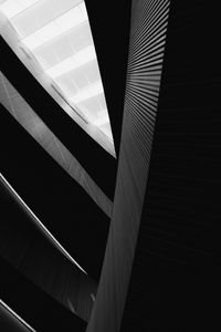 Preview wallpaper building, architecture, bottom view, black and white, bw