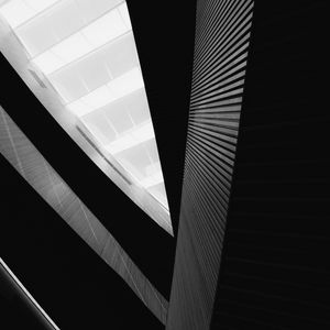 Preview wallpaper building, architecture, bottom view, black and white, bw