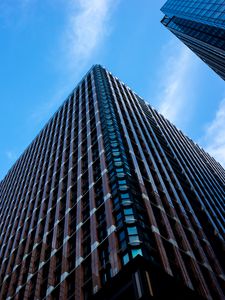 Preview wallpaper building, architecture, bottom view, facade