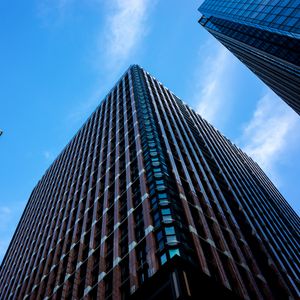 Preview wallpaper building, architecture, bottom view, facade