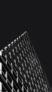 Preview wallpaper building, architecture, bw, minimalism