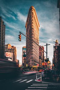 Preview wallpaper building, architecture, city, street, new york