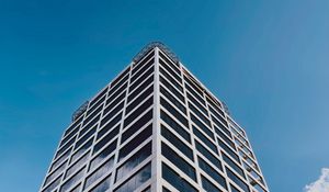 Preview wallpaper building, architecture, clouds, sky, bottom view