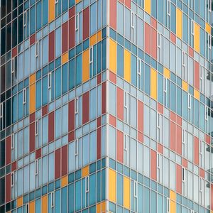 Preview wallpaper building, architecture, colorful