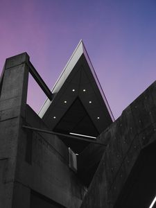 Preview wallpaper building, architecture, concrete, gray